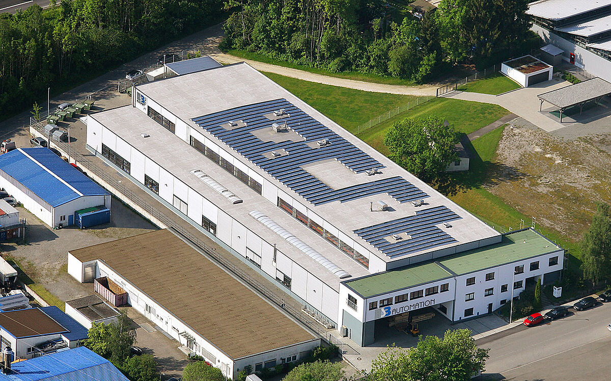 Luftaufnahme der HSB Automation GmbH