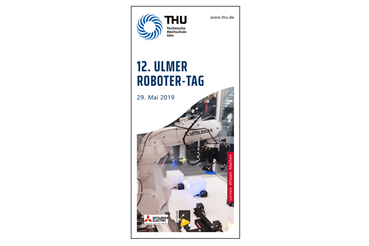 Auszug aus dem offiziellen Flyer zum Ulmer Robotertag 2019