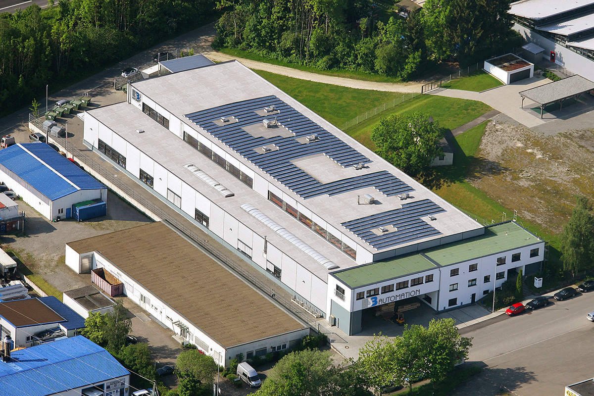 Luftaufnahme HSB Automation GmbH