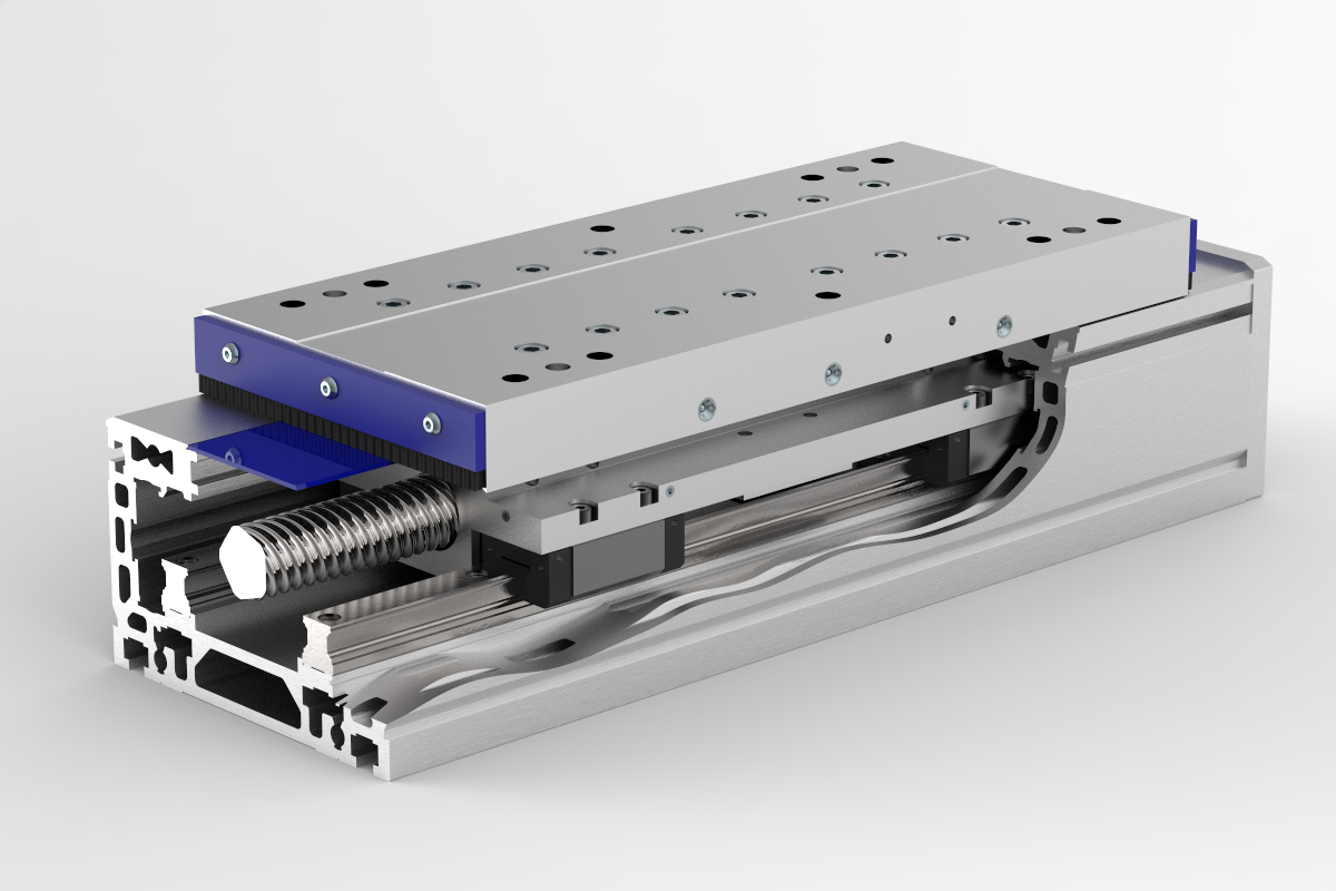  Exchange system HSB-beta® 140-SSS with spindle drive (sectional view)