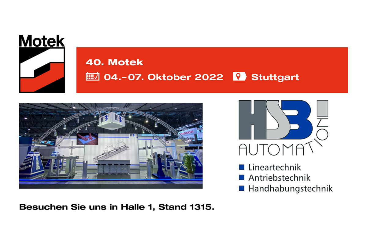 MOTEK International trade fair 2022 - HSB Automation GmbH